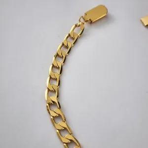PULSEIRA DOURADA MASCULINA GRUMET
