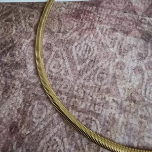 COLAR CHOKER DOURADO MALHA
