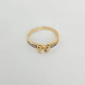 ANEL DOURADO LAÇO