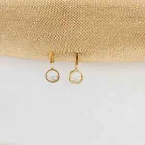 BRINCO DOURADO DE PRESSÃO PEDRA