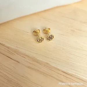 BRINCO CHAPINHA TREVO DE QUATRO FOLHAS