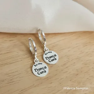 ARGOLINHA GANCHO DANÇA CURA BANHO DE PRATA