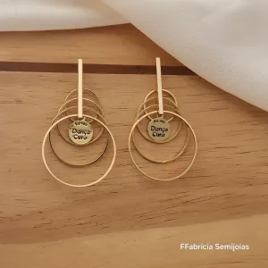 BRINCO CINCO CÍRCULOS ESPIRAL DANÇA CURA
