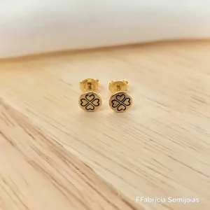 BRINCO CHAPINHA TREVO DE QUATRO FOLHAS