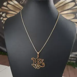 COLAR CORRENTE VENEZIANA COM PINGENTE MÃE