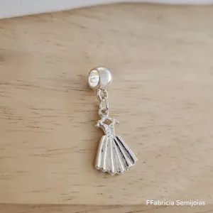 BERLOQUE RÓDIO BRANCO VESTIDO PRINCESA