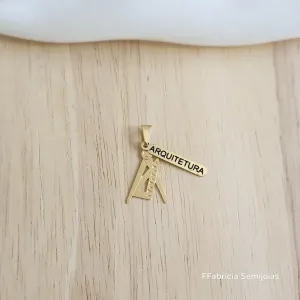PINGENTE PROFISSÃO ARQUITETURA
