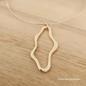 COLAR GARGANTILHA ARO ORGANIC COM EXTENSOR
