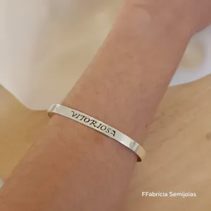BRACELETE GRAVAÇÃO VITORIOSA