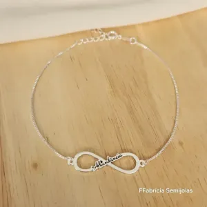 PULSEIRA COM PINGENTE MANDALA INFINITO ABUNDÂNCIA
