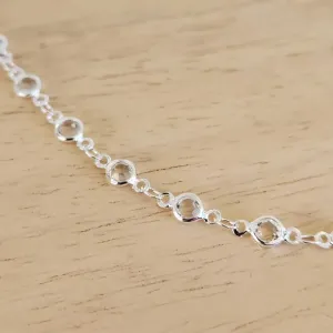 COLAR GARGANTINHA CORRENTE CRISTAL