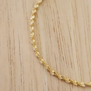 PULSEIRA FITA TORCIDA 2MM 18CM