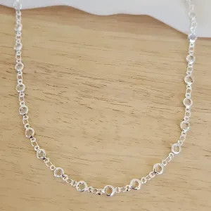 COLAR GARGANTINHA CORRENTE CRISTAL