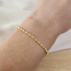 PULSEIRA FITA TORCIDA 2MM 18CM