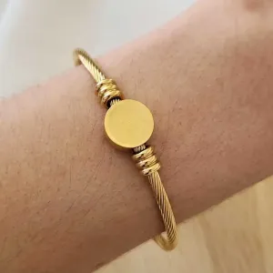 BRACELETE PULSEIRA AÇO SÃO BENTO