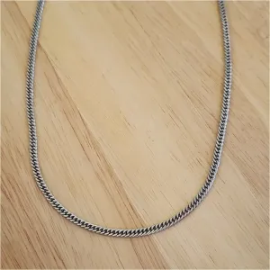 COLAR AÇO MASCULINO CORRENTE 60CM