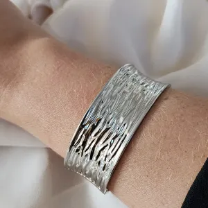 BRACELETE PRATA ONDAS