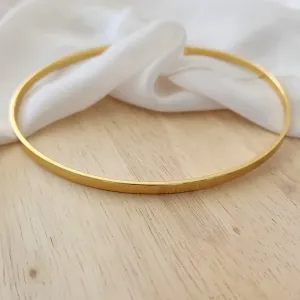 COLAR GARGANTINHA CHOKER CHAPADA DOURADA