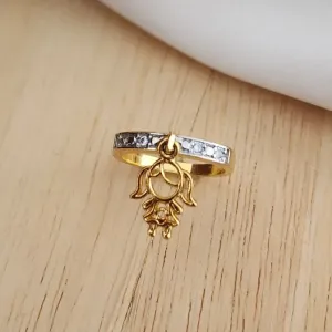 ANÉL DOURADO PINGENTE MENINA