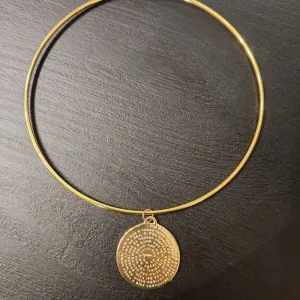 COLAR GARGANTILHA PINGENTE MEDALHA PAI NOSSO