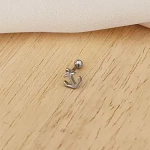 BRINCO PIERCING AÇO INOX ÂNCORA