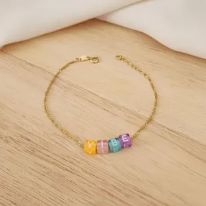 PULSEIRA SINGAPURA COM LETRAS COLORIDAS VIBE