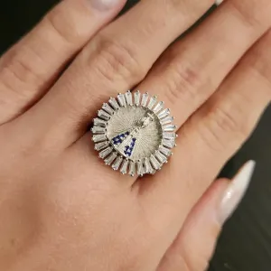 ANEL BANHO DE PRATA NOSSA SENHORA APARECIDA