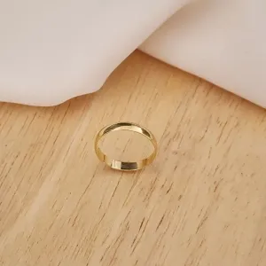 ANEL DOURADO ALIANÇA
