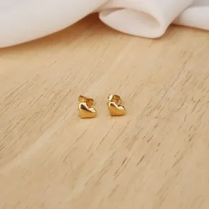 BRINCO CORAÇÃO DOURADO INFANTIL