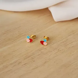 BRINCO CORAÇÕES E ESTRELA COLORIDAS INFANTIL