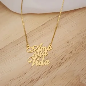 COLAR AMO SUA VIDA