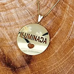 COLAR MANDALA ILUMINADA