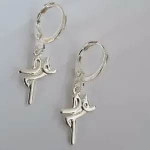 ARGOLA FÉ RÓDIO BRANCO