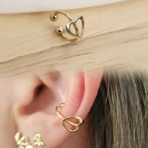 BRINCO PIERCING FAKE CORAÇÃO VAZADO M