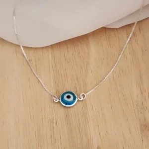 COLAR VENEZIANA PINGENTE OLHO GREGO
