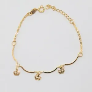 PULSEIRA DOURADA COROA