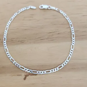 PULSEIRA TRÊS POR UM PRATA 925 - MASCULINO