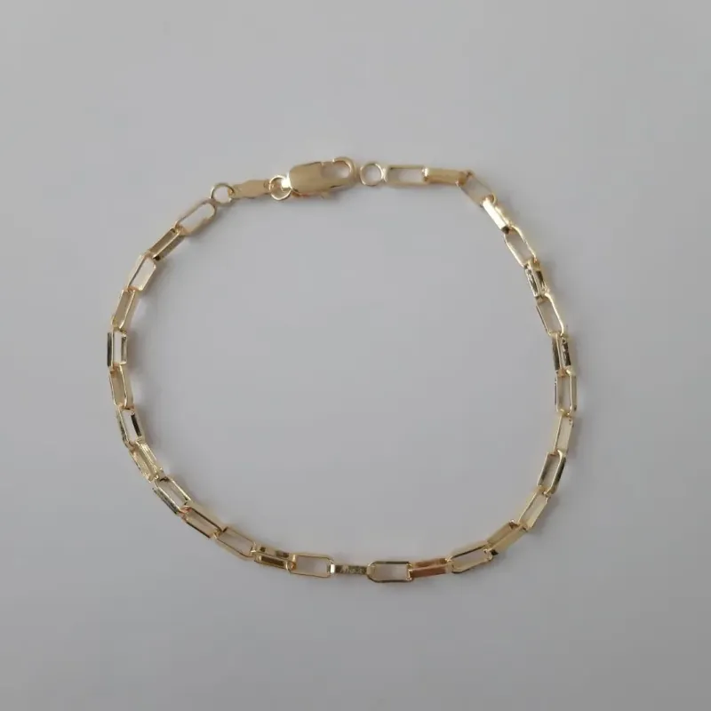 PULSEIRA DOURADA MASCULINA