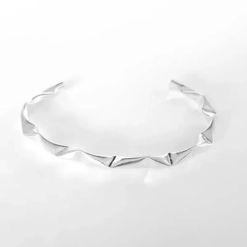 BRACELETE BANHO PRATA TUDO TORCIDO