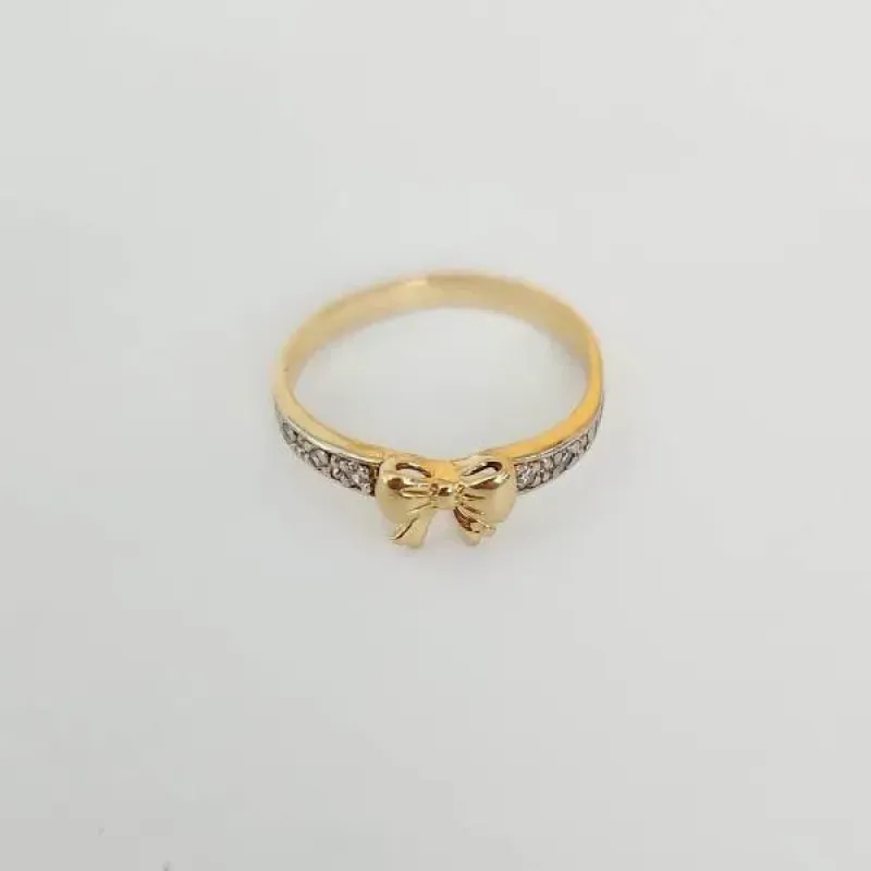 ANEL DOURADO LAÇO
