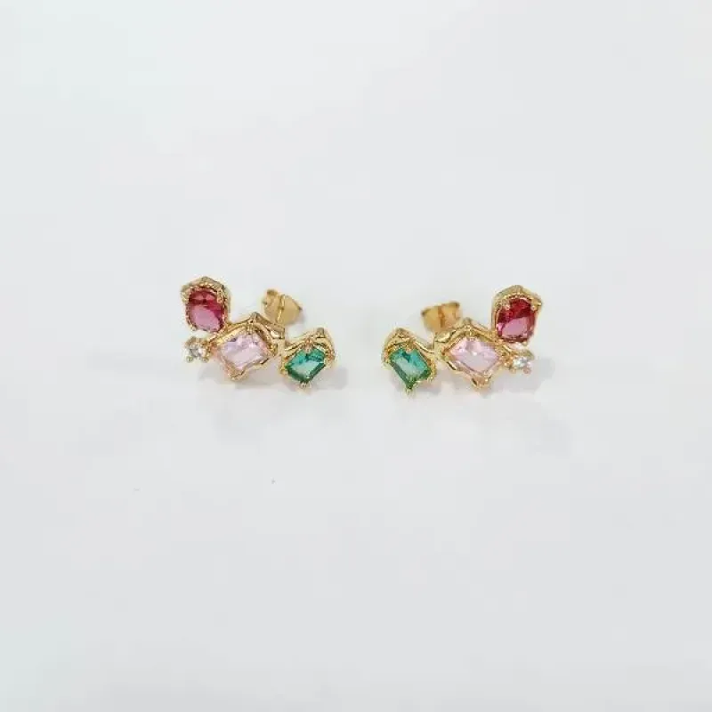 BRINCO EAR CUFF NAVETES COLORIDAS