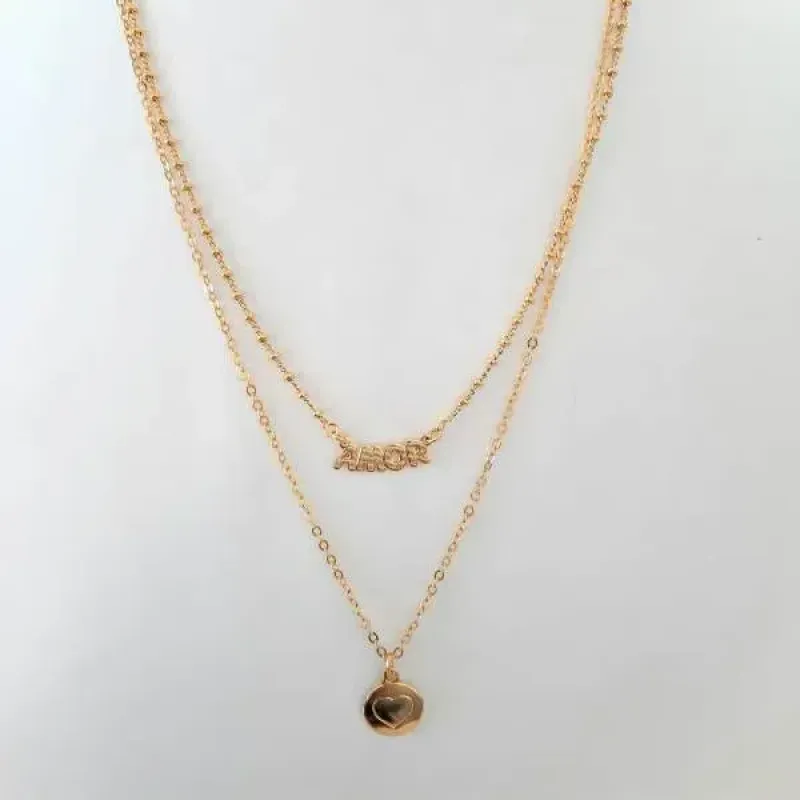 COLAR DOIS EM UM DOURADO AMOR