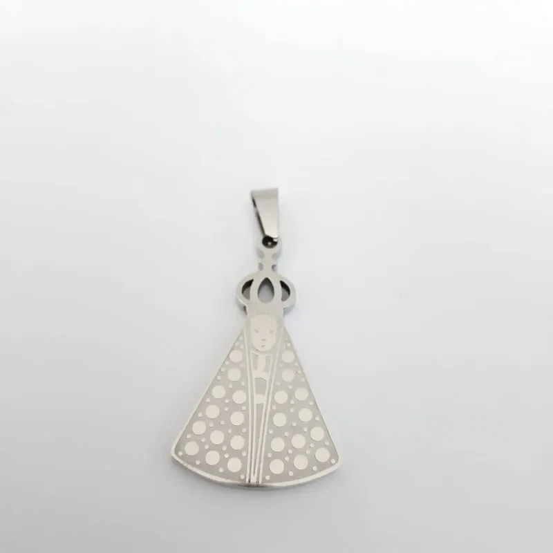 PINGENTE AÇO NOSSA SENHORA APARECIDA 4CM