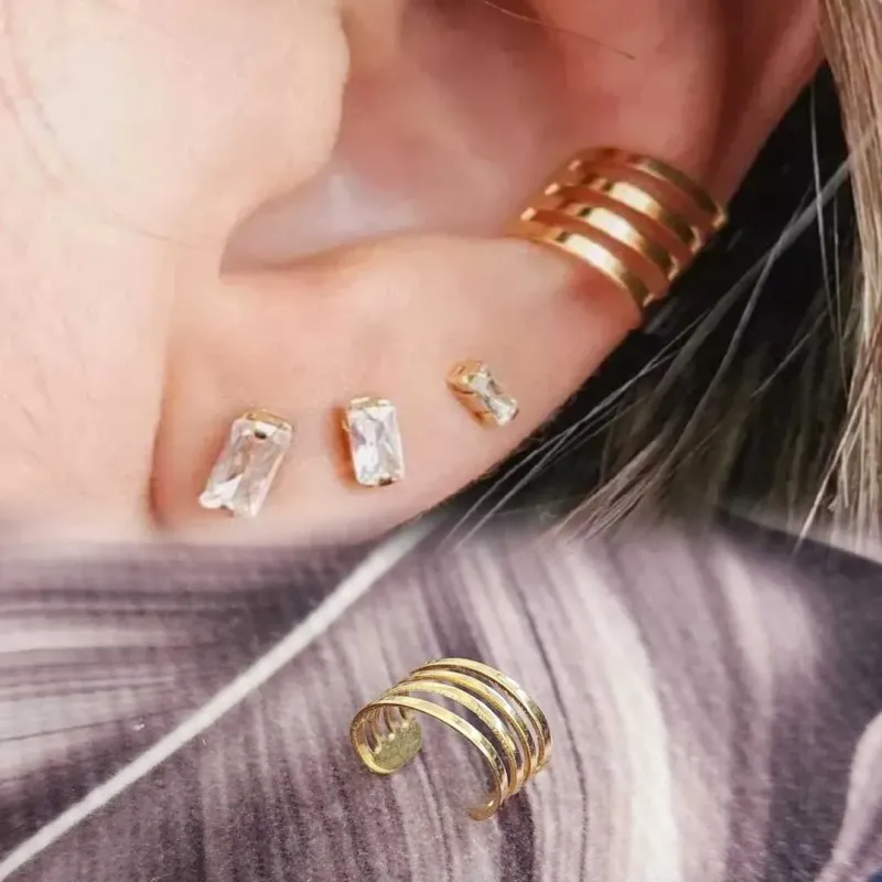 BRINCO PIERCING FAKE QUATRO FIOS