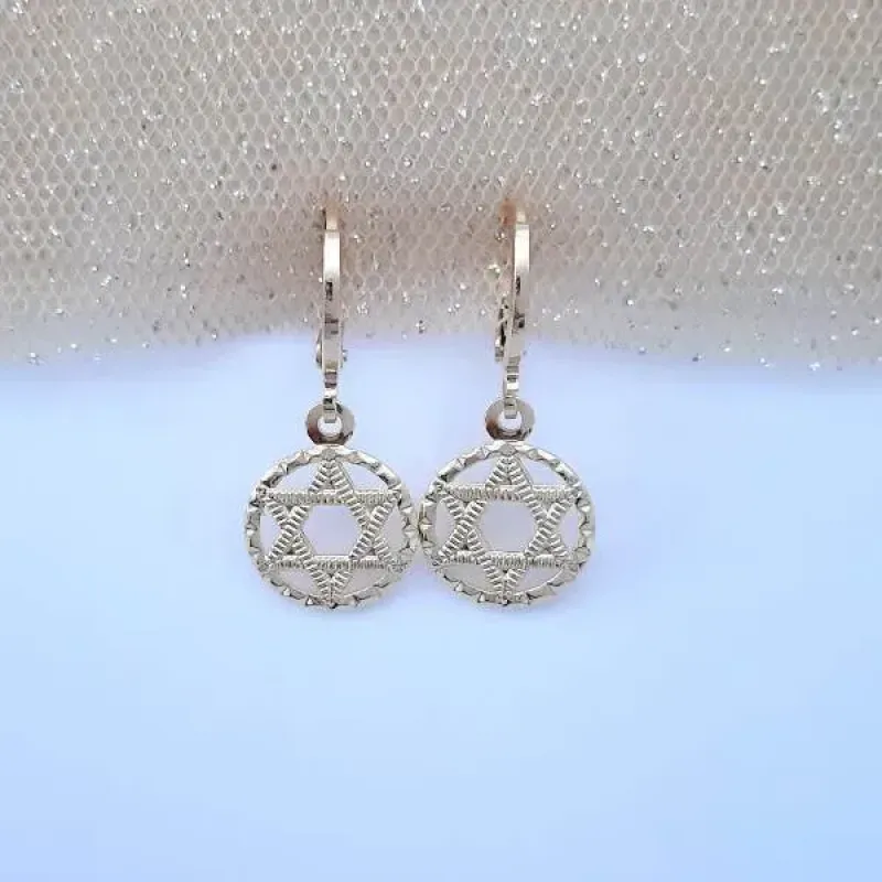 BRINCO ARGOLINHA ESTRELA DE DAVI