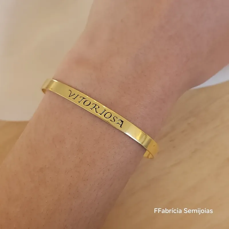 BRACELETE GRAVAÇÃO VITORIOSA