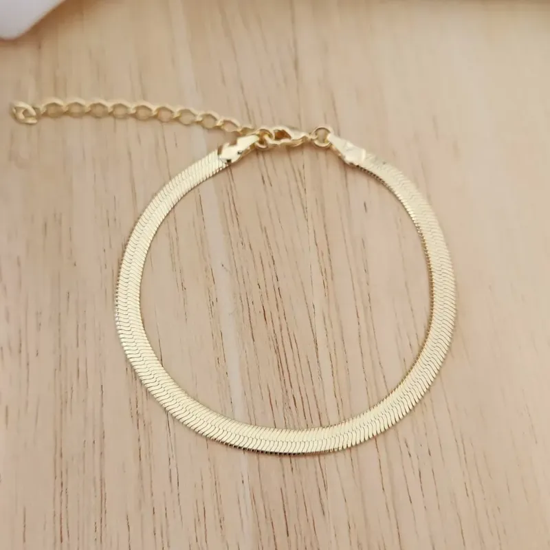 PULSEIRA FITA LAMINADA 4MM18CM