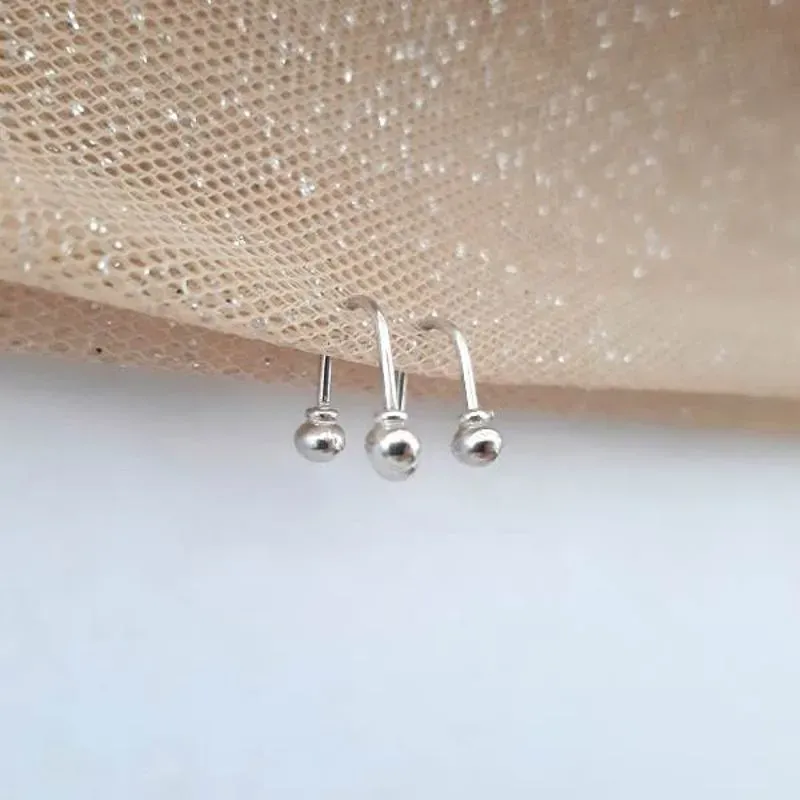 BRINCO PIERCING PRATA 925