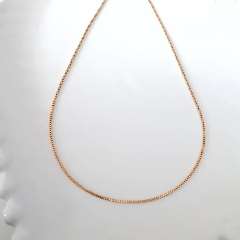 COLAR VENEZIANA DOURADA 60CM