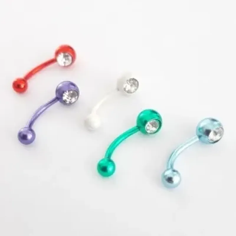 BRINCO PIERCING AÇO INOX UMBIGO
